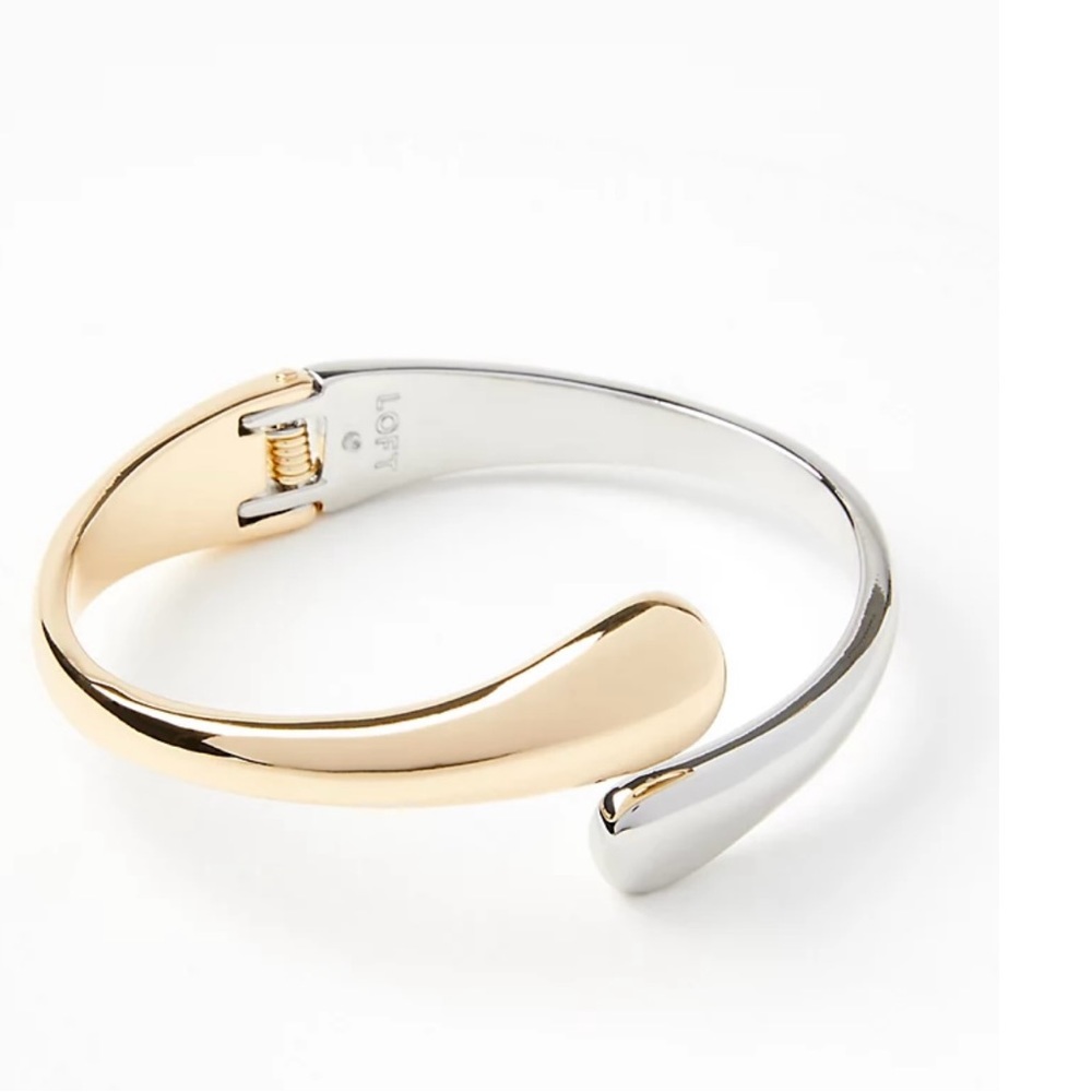 Loft Mixed Metal Cuff Bracelet